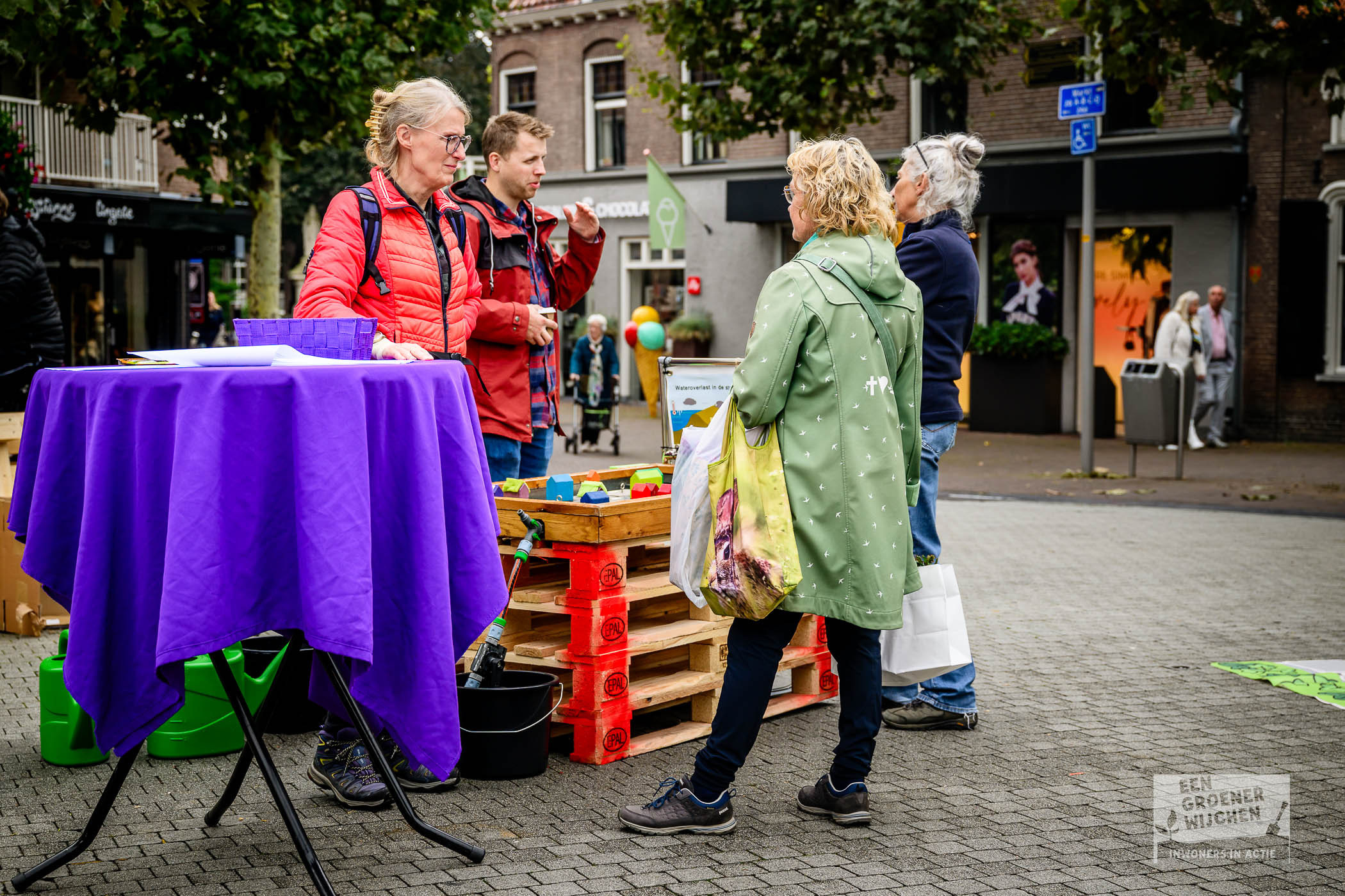 Groenmarkt Wijchen uitleg aan inwoners