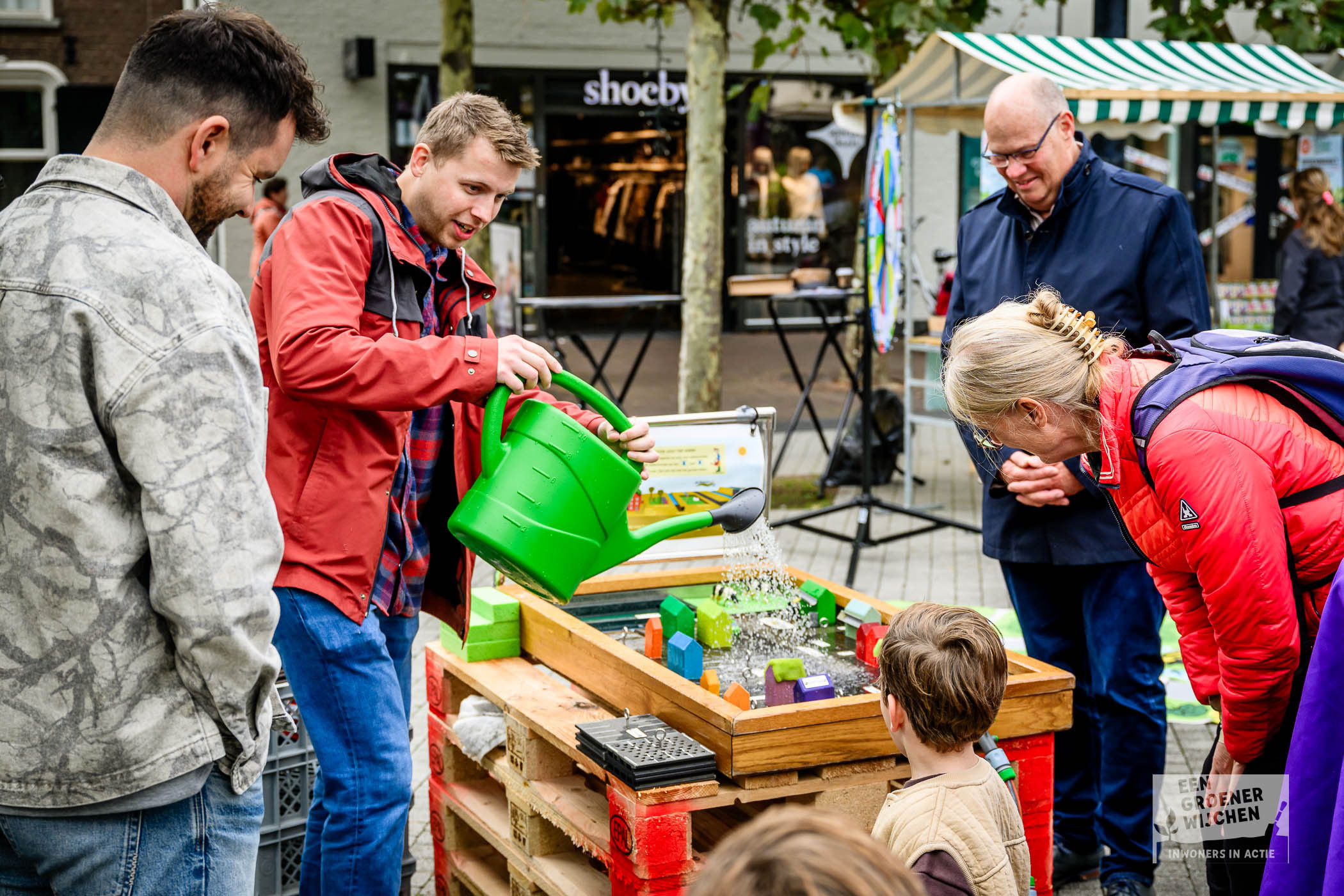 Groenmarkt Wijchen interactie en bewustwording gezin en kind